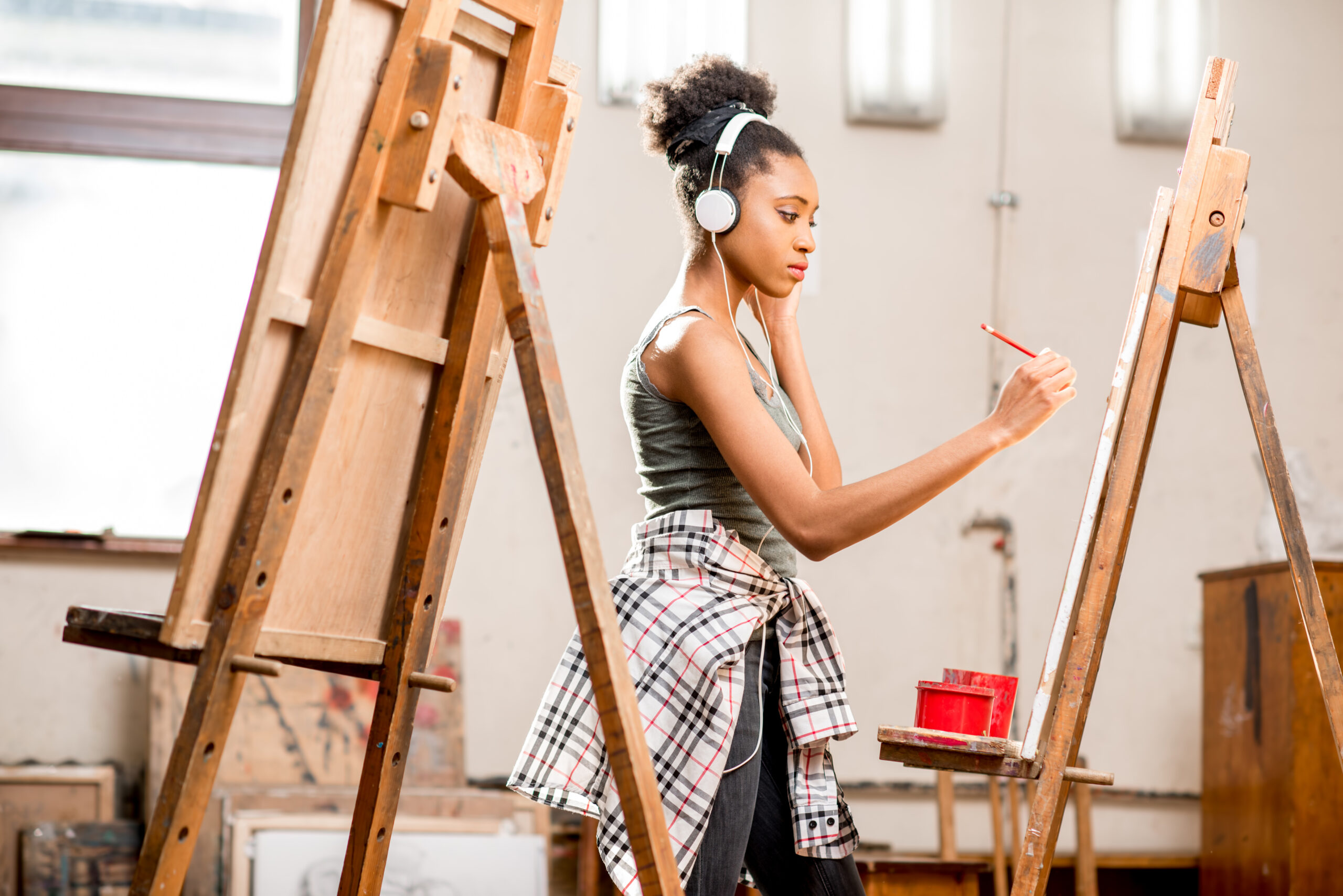 Students performing at DV School of the Arts showcasing their artistic talents